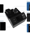 Type-2 EV-ladestasjonstester med LED-indikator – 32A korttidsbelastning, S1/S2 kjøretøysignal-simulering, IP54, for EU-standard ladestasjoner