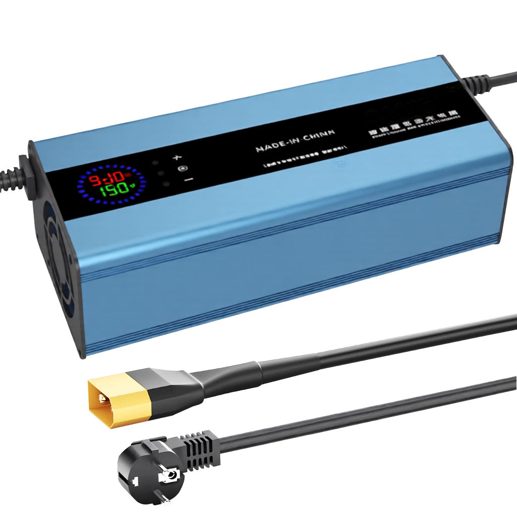 NOEIFEVO 15A Strøm 42V-88.2V Spænding Justerbar Li-ion LiFePO4 Lithium Oplader Til 36V 48V 60V 72V 84V Batteri