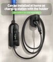 NOEIFEVO 7,2KW EV ladekabel, type 2 32A 1 fase EV lader, mobil EVSE ladestasjon med CEE Blue plugg
​