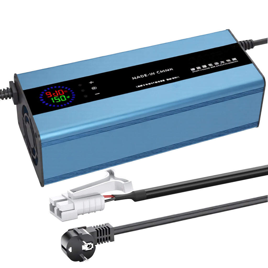 NOEIFEVO 15A Strøm 42V-88.2V Spænding Justerbar Li-ion LiFePO4 Lithium Oplader Til 36V 48V 60V 72V 84V Batteri