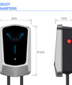 Noeifevo Q6 EV Ladestation Wallbox 11kW 16A Type 2 5M DC6mA RCD-beskyttelse