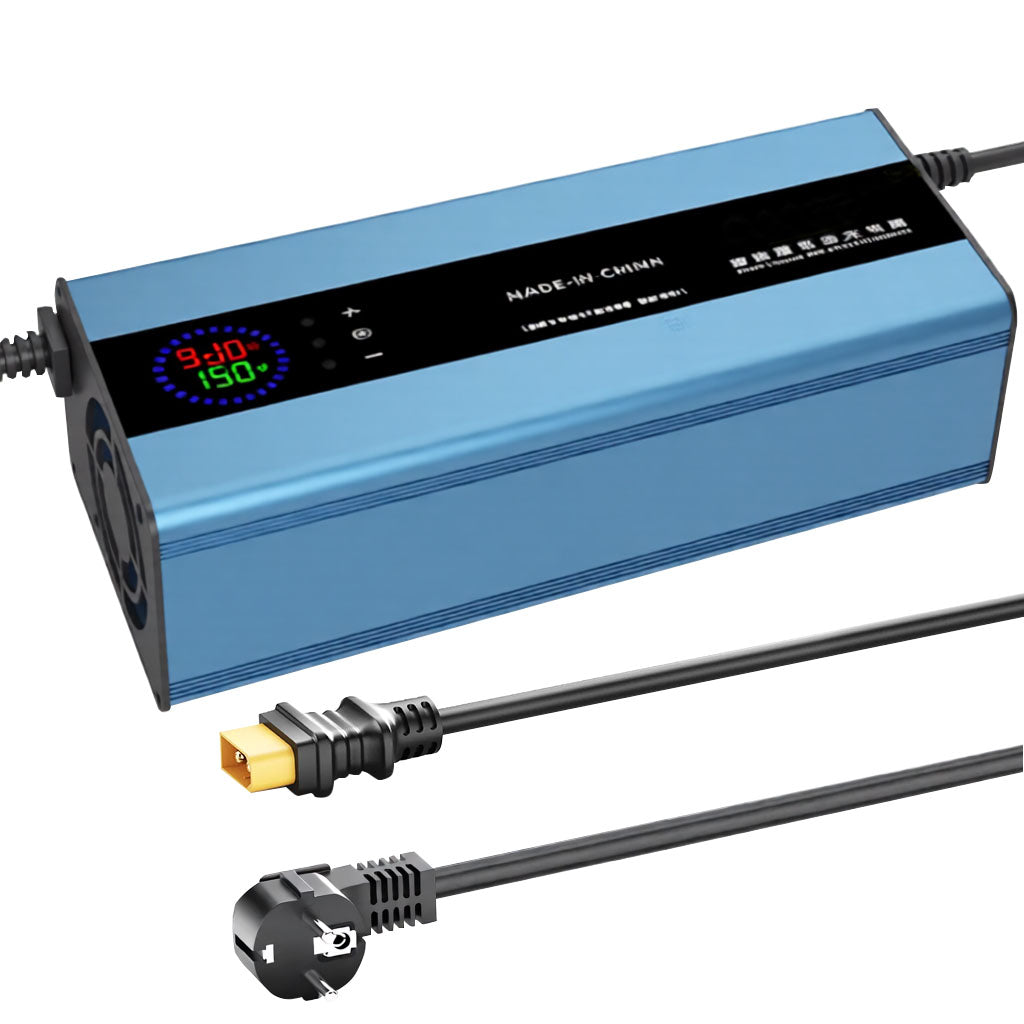 NOEIFEVO 15A Strøm 42V-88.2V Spænding Justerbar Li-ion LiFePO4 Lithium Oplader Til 36V 48V 60V 72V 84V Batteri