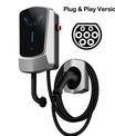 Noeifevo Q6 EV Ladestation Wallbox 11kW 16A Type 2 5M DC6mA RCD-beskyttelse